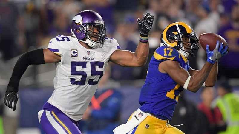 Barr, Darrisaw out for Vikings ahead of Bengals matchup -  5  Eyewitness News