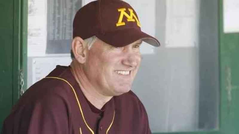 John Anderson #'d AUTO'D NCAA BaseBall Minnesota Gophers Baseball  Coach RARE