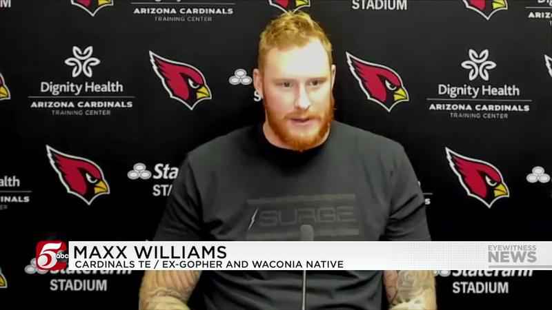 Former Gophers star Maxx Williams' big game earned him 'bragging rights' in  Arizona's win over his home-state Vikings – Twin Cities