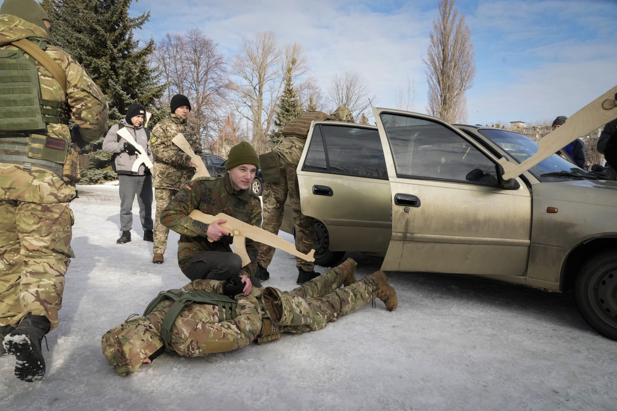 Ukraine Invasion Citizen Troops Photo Gallery