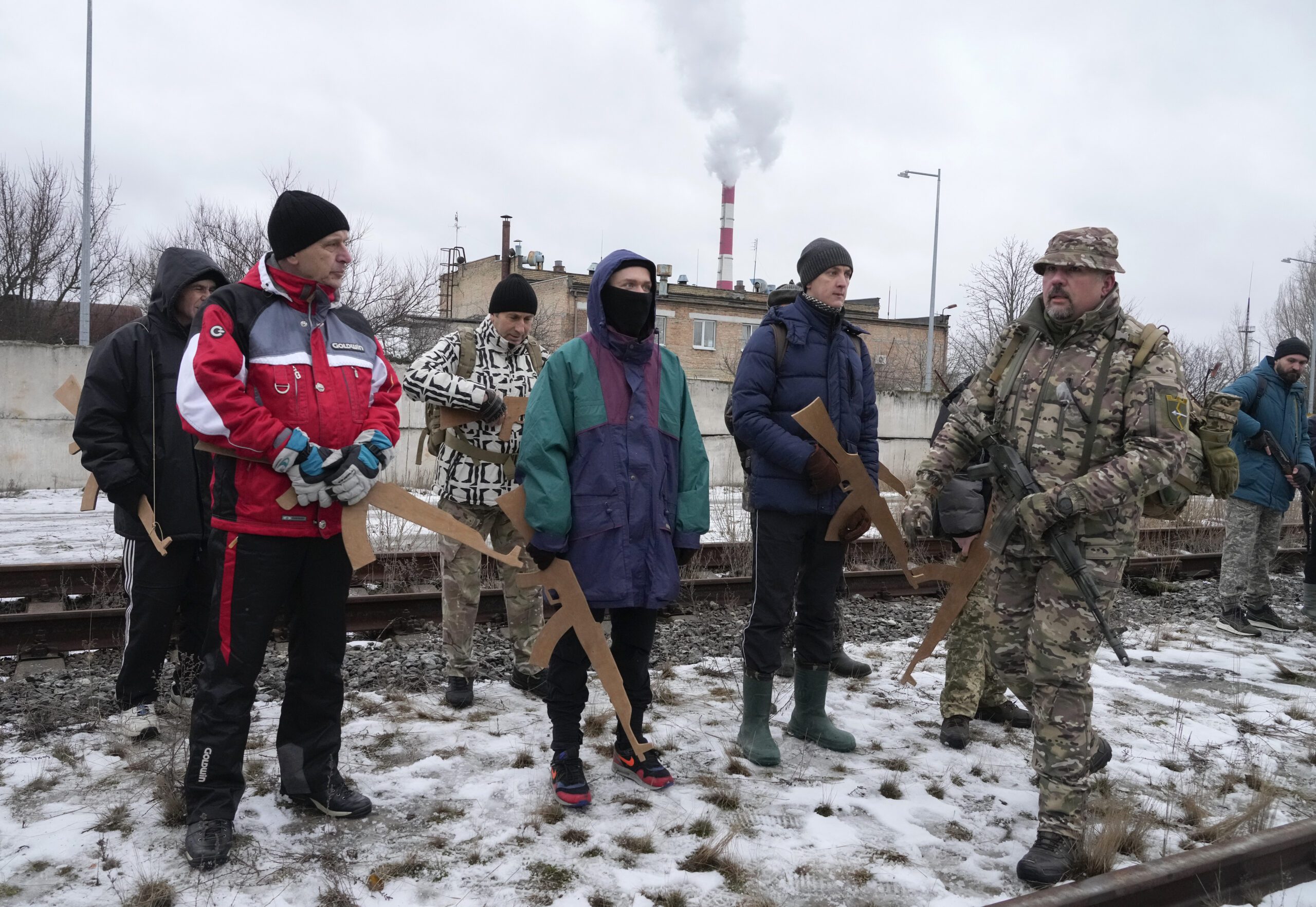 Ukraine Invasion Citizen Troops Photo Gallery