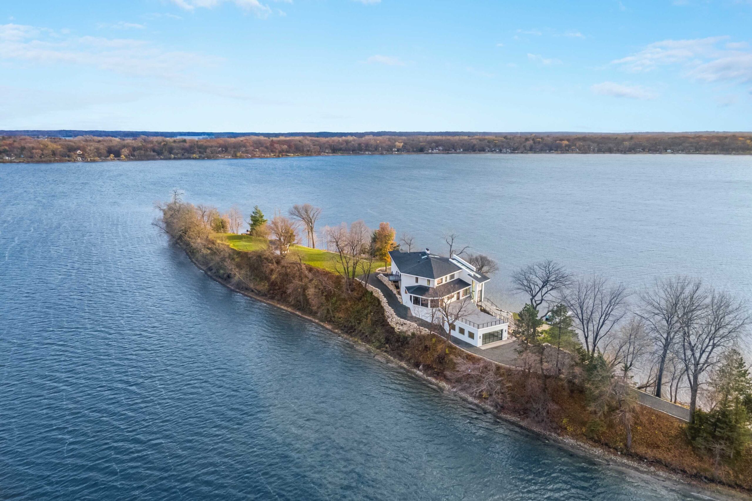 Multi million dollar island home for sale in Minnesota