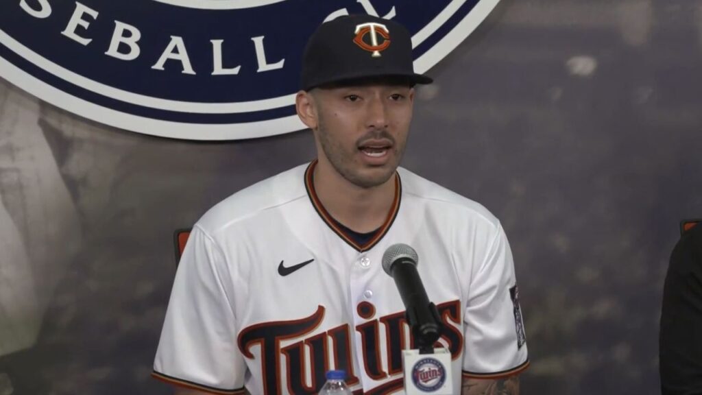 Twins officially welcome shortstop Carlos Correa -  5 Eyewitness  News