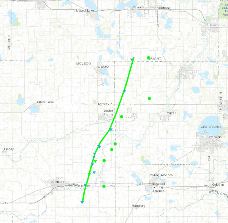 National weather service releases tornado paths from May 30 storms 