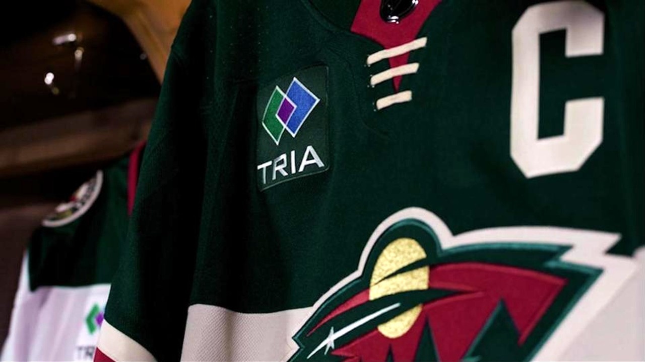 Wild hop into world of jersey sponsorship, adding TRIA logo to uniforms  this season - InForum