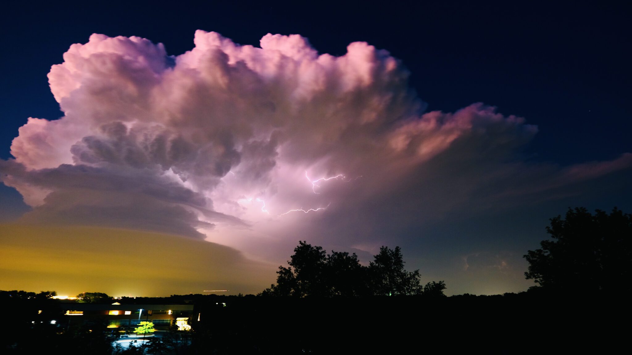 PHOTOS: Tuesday night storms bring large hail, lightning - KSTP.com 5 ...