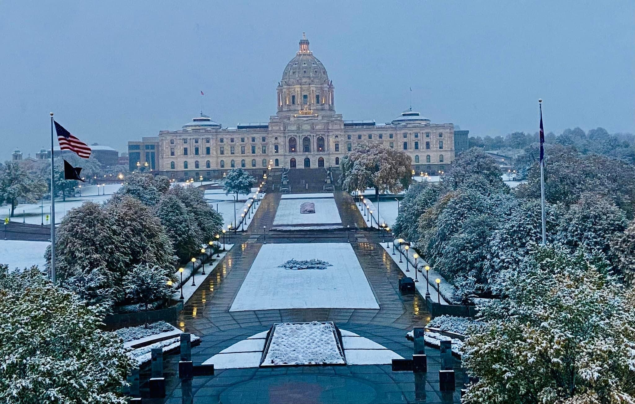 Minnesota Capitol in St. Paul.  Credit: Eric Mielke