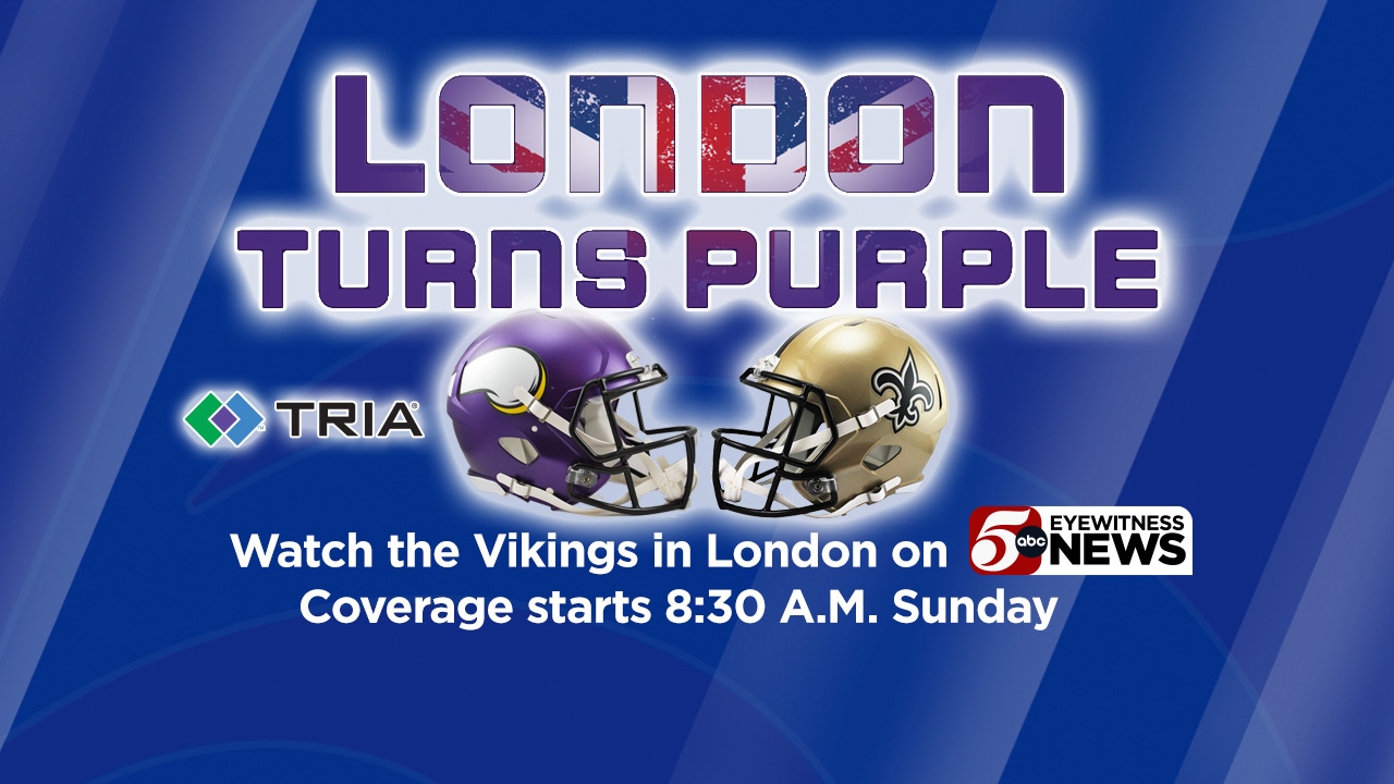 INTERVIEW: London turns purple for the Minnesota Vikings - KSTP