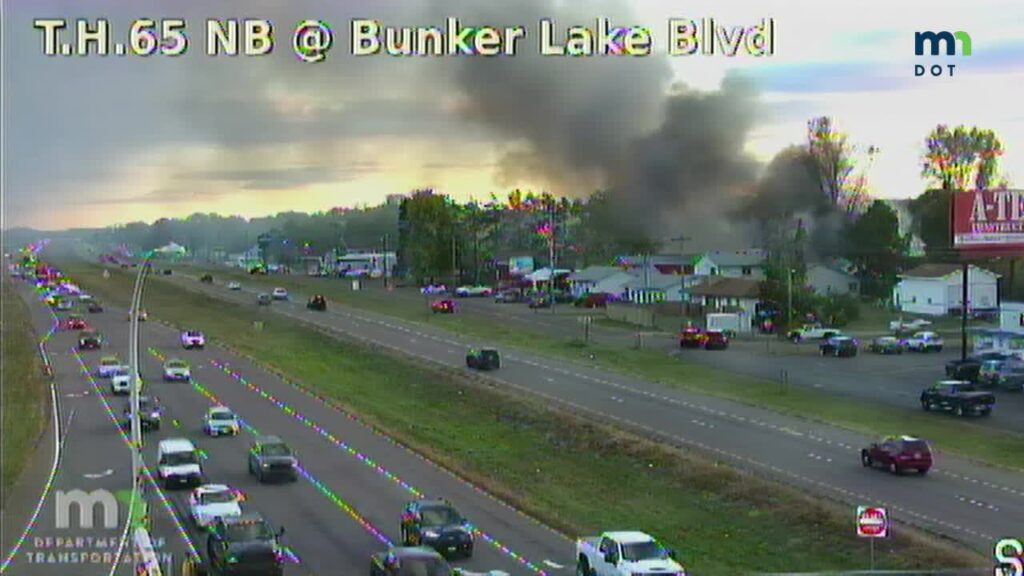 Firefighters respond to blaze in Ham Lake 5 Eyewitness News