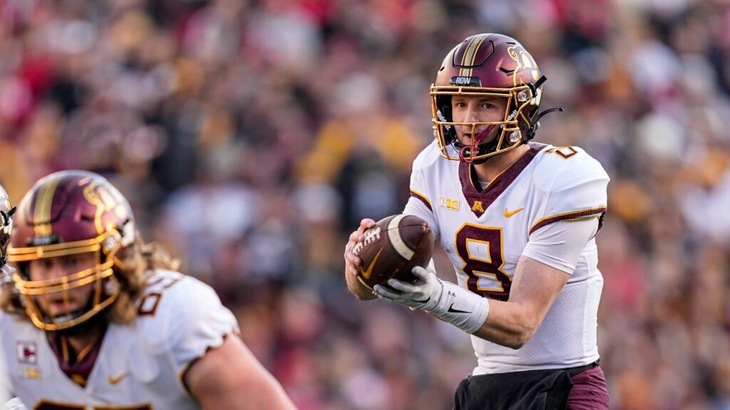 Gophers QB Kaliakmanis named Big Ten Freshman of the Week 5