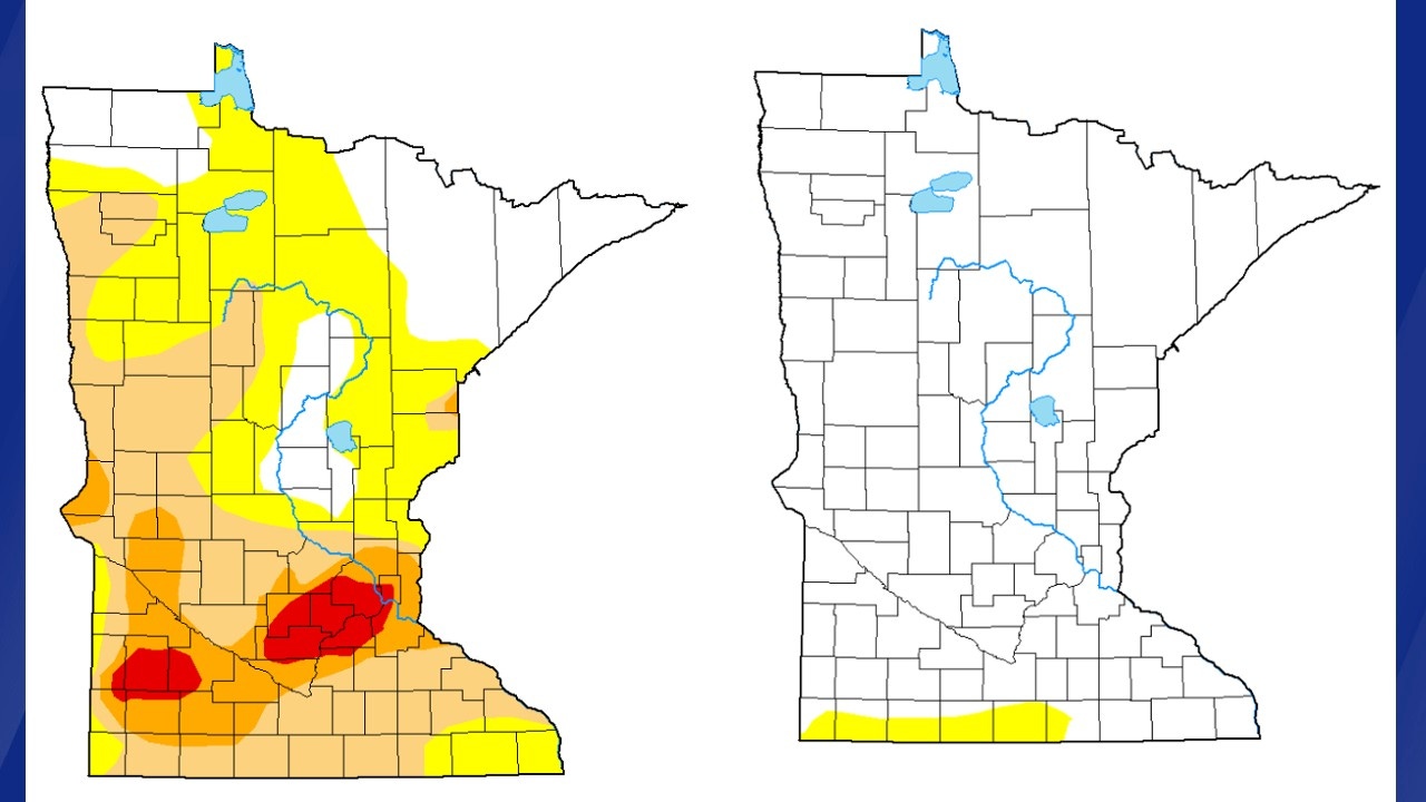 Latest drought report shows less than 30% of Minnesota in dry ...