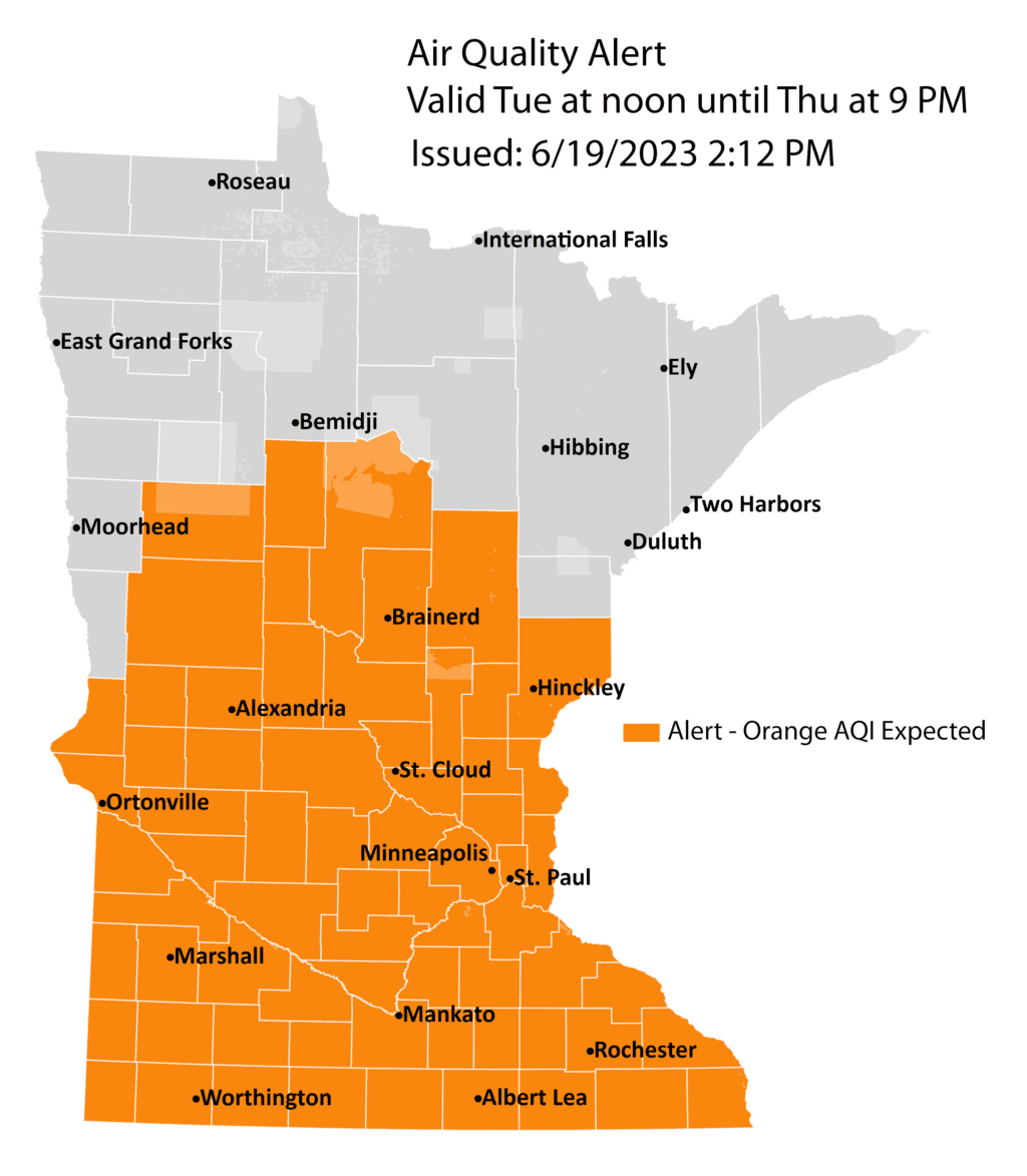 Air Quality Alert In Effect Until Thursday Night For Central Southern