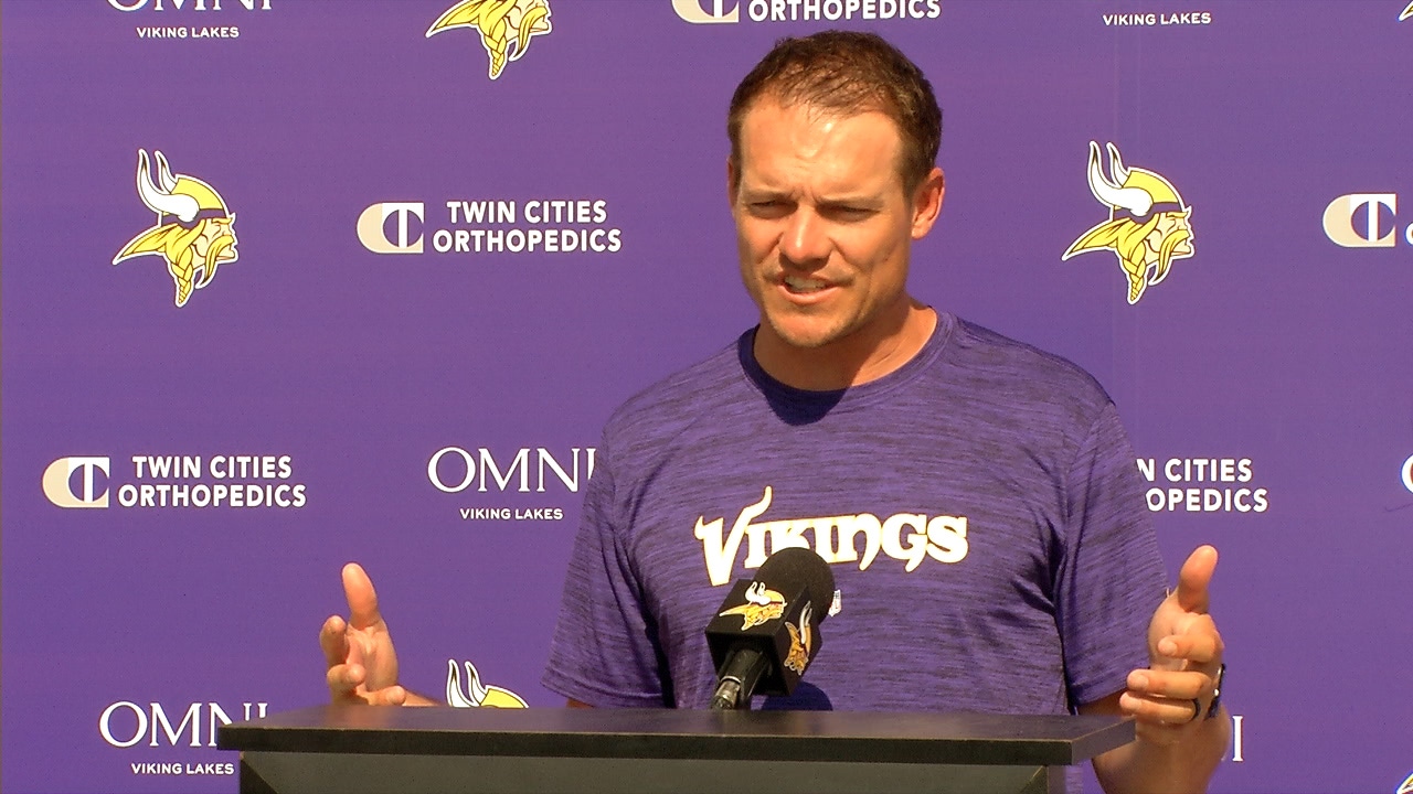 Kevin O'Connell offers Vikings training camp update -  5 Eyewitness  News