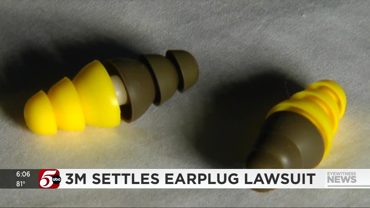 3M agrees to pay $6 bln to settle lawsuits over U.S. military earplugs