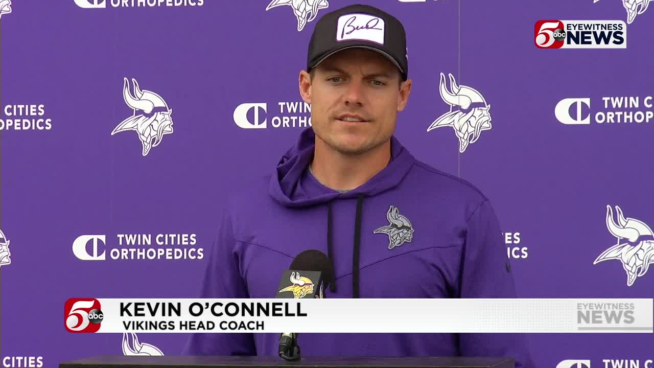 Vikings coach Kevin O'Connell on playoff loss: 'We're going to