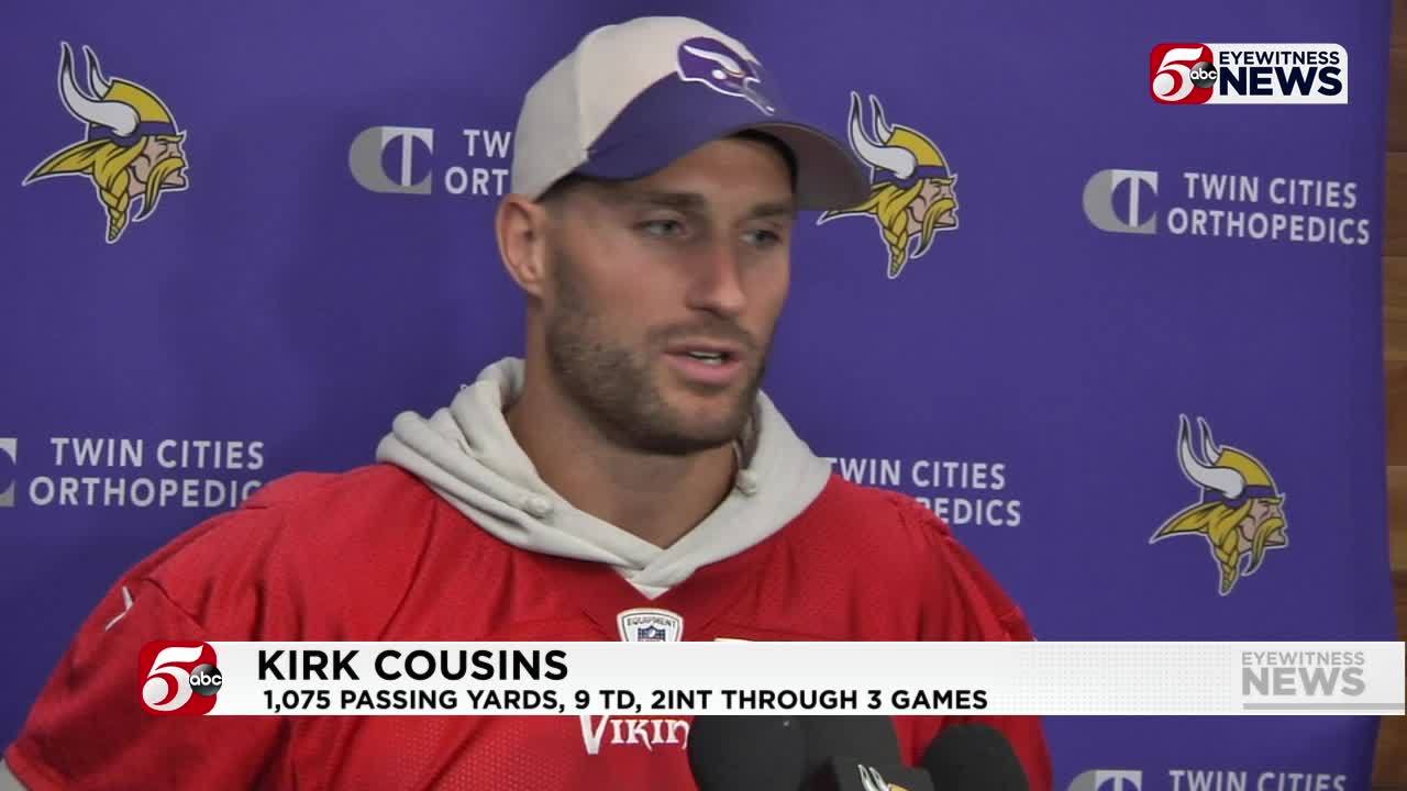 Cousins, O'Connell preview Vikings season opener vs Tampa - KSTP