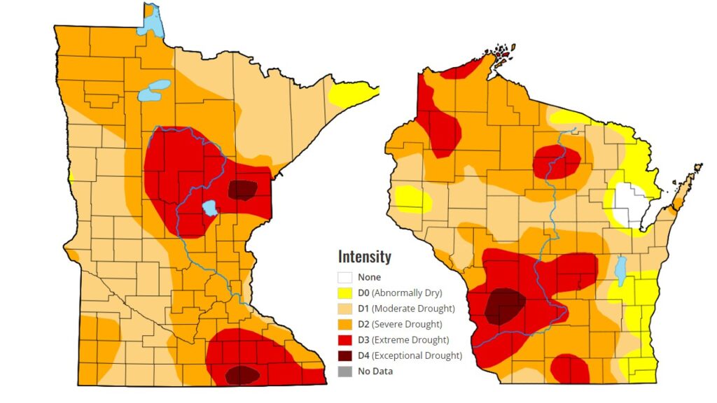 Over 98% of Minnesota now in drought as conditions worsen further ...