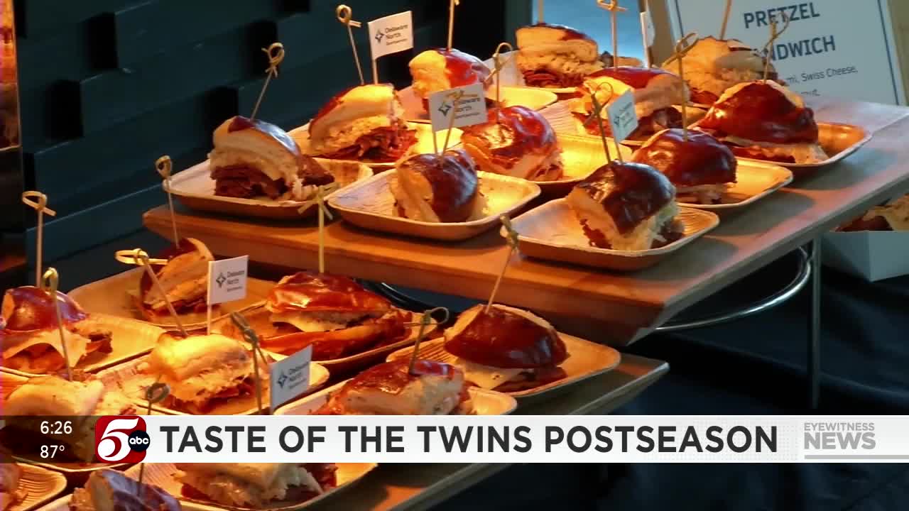 Postseason baseball food unveiled at Target Field