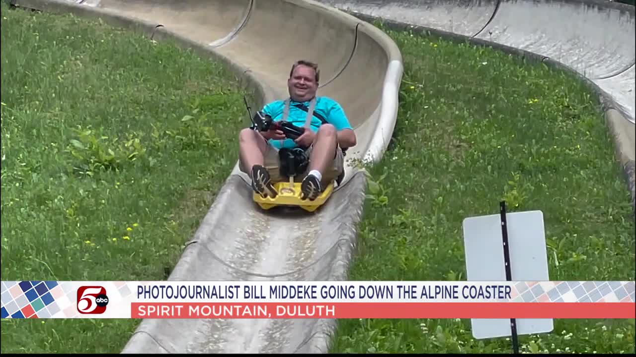 Spirit Mountain Alpine Coaster KSTP 5 Eyewitness News