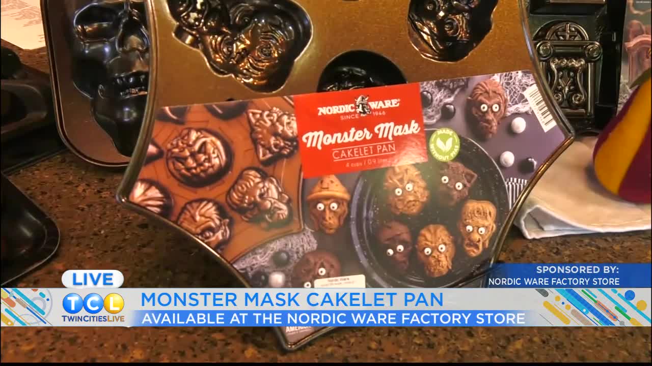 Nordic Ware Monster Mask Cakelet Pan