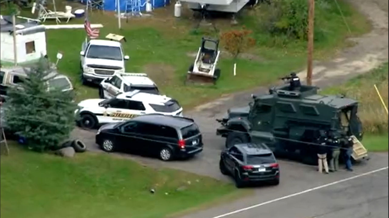 5 law enforcement officers hospitalized after shooting west of Princeton, suspect arrested
