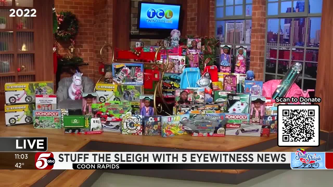 Donate To Kstp S Stuff The Sleigh