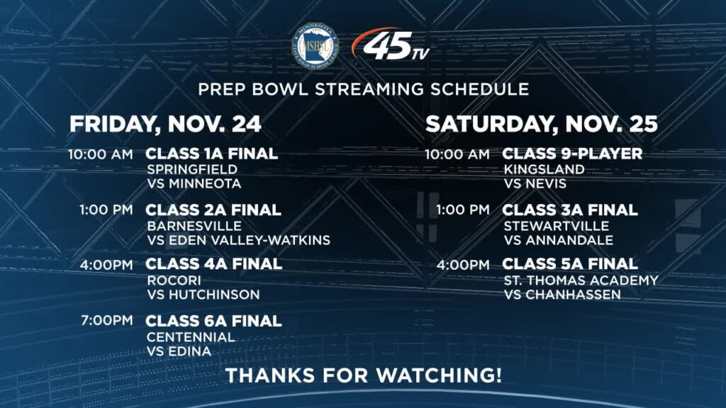 How to watch the 2023 Prep Bowl -  5 Eyewitness News