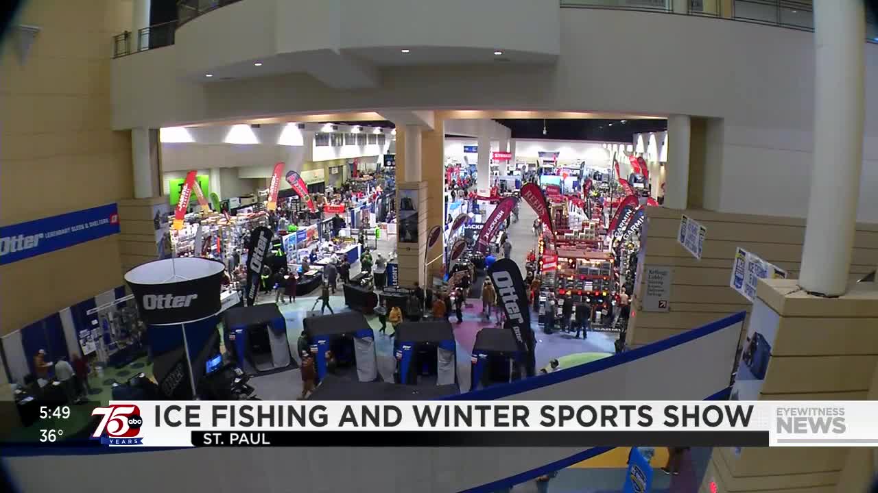 St. Paul Ice Fishing show vendor talks ice safety -  5 Eyewitness  News