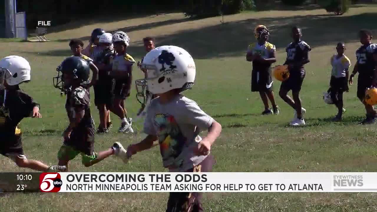 North Minneapolis youth football team celebrating national win -  5  Eyewitness News