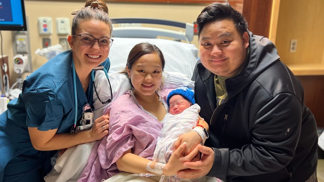 First Baby of 2023 At Hinsdale Hospital