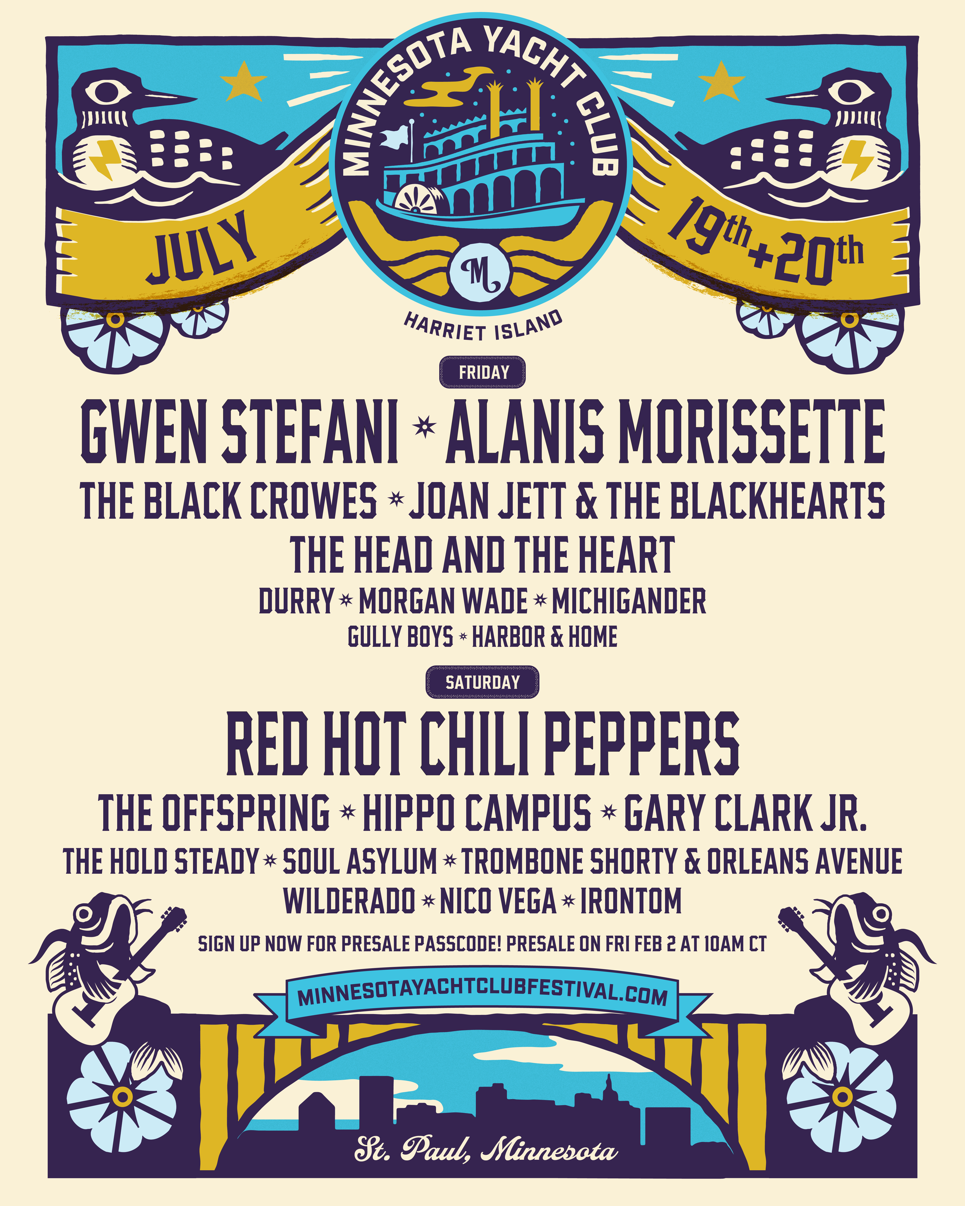 Red Hot Chili Peppers, Gwen Stefani, Alanis Morissette to perform at