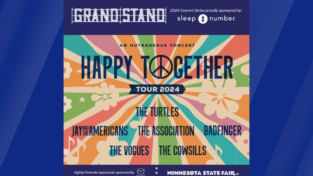 'Happy Together' tour returns to Minnesota State Fair's Grandstand