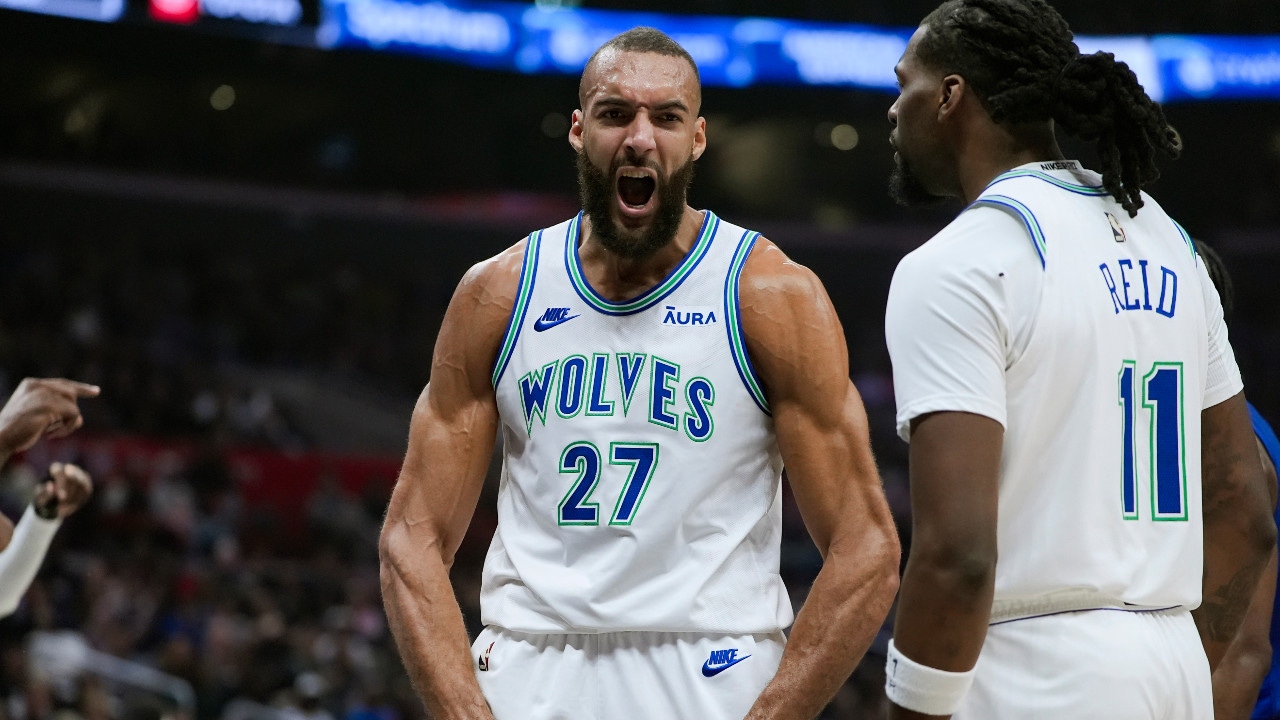 Wolves center Rudy Gobert wins record-tying 4th NBA Defensive Player of the Year Award
