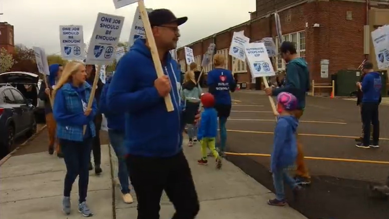Education support professionals authorize strike amid ‘historic’ deal between MPS, MFT