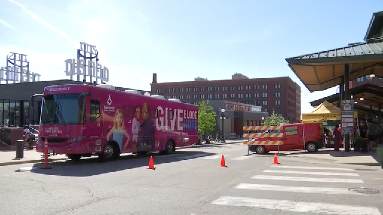 Mother’s Day blood drive at St. Paul Farmer’s Market