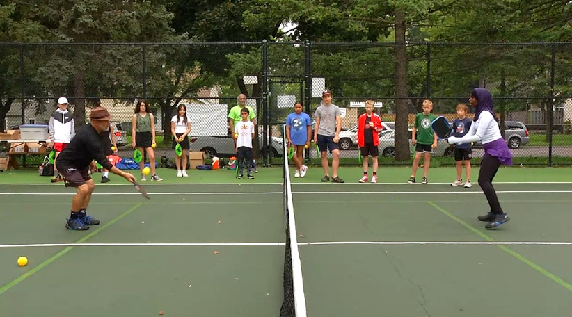 Aspiring pickleball pro hopes to use the sport to break barriers and inspire others