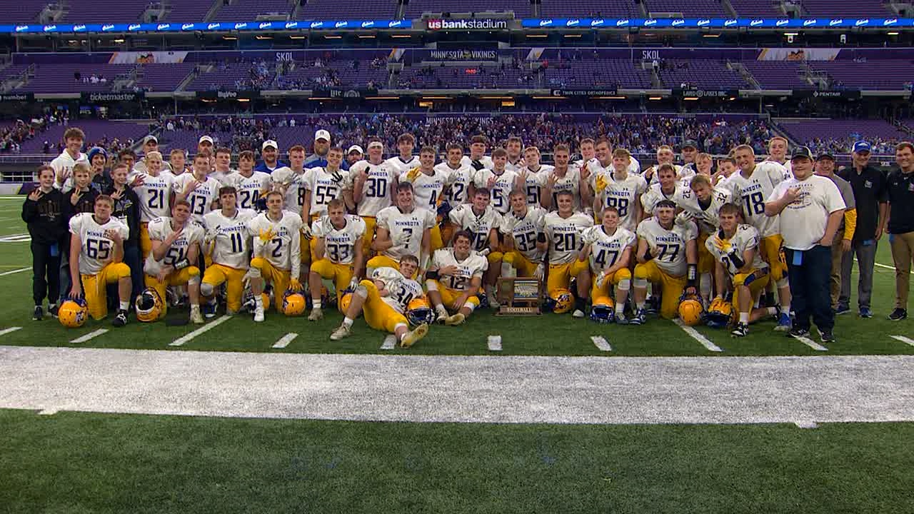 Meagher sets Prep Bowl record with six touchdowns in Minneota’s 10th state championship win