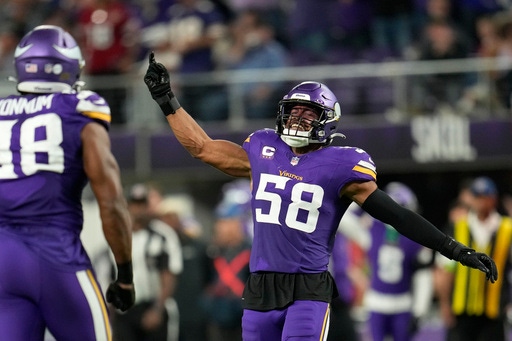 Vikings linebacker Hicks named NFC Defensive Player of the Week -   5 Eyewitness News