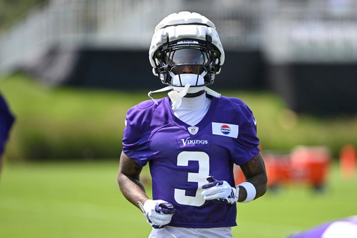 Vikings WR No. 2 Jordan Addison avoids serious injury, but will be out for some time after ankle injury