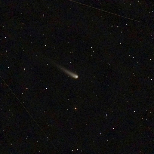 A rare comet brightens the night skies in October 5