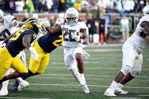 AP Top 25: Oregon A Unanimous No. 1 Ahead Of 1st CFP Rankings, Followed ...