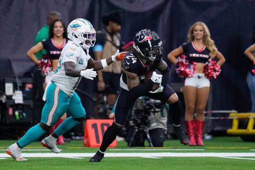 Collins Has 2 TD Catches, Texans Force 4 Turnovers In 20-12 Win Over ...