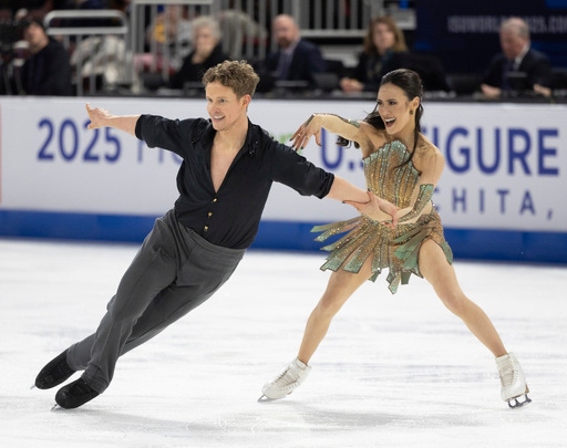 Madison Chock and Evan Bates match the U.S. record by winning their