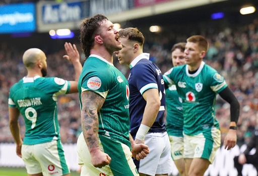 Ireland beats Scotland 3218 in Six Nations to take huge step to