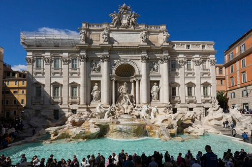 A Rare Peek At The Hidden Waterworks Behind Rome’s Trevi Fountain 